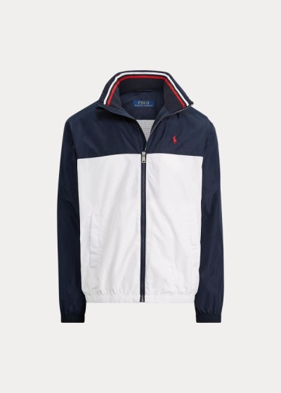 Men's Polo Ralph Lauren Color-Blocked Jackets | 340819CMF